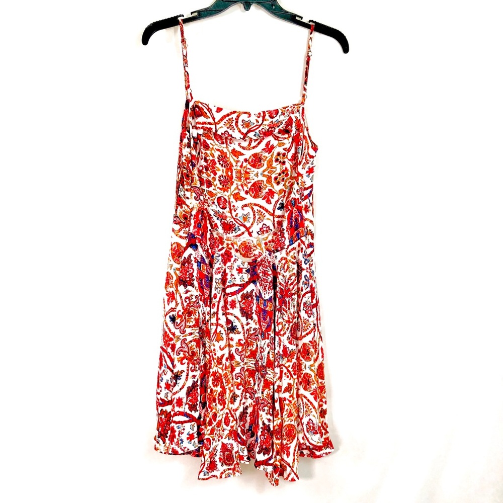 🌺Floral Print Spaghetti Strap Flutter dress🌺